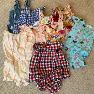 Baby girl 12-18 month bundle. 8 pieces